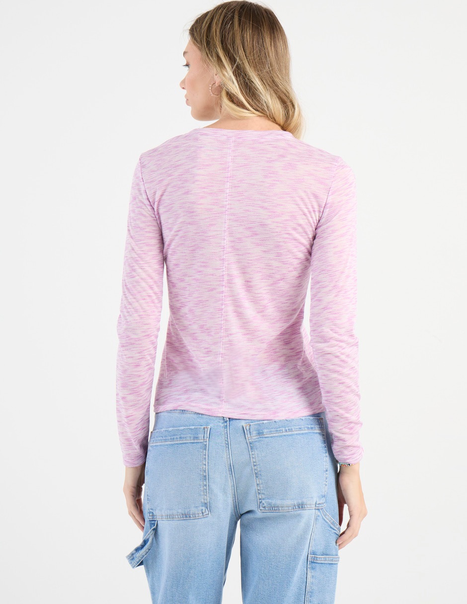 PLAYERA NSM26129-C06 NON, EG, MULBERRY