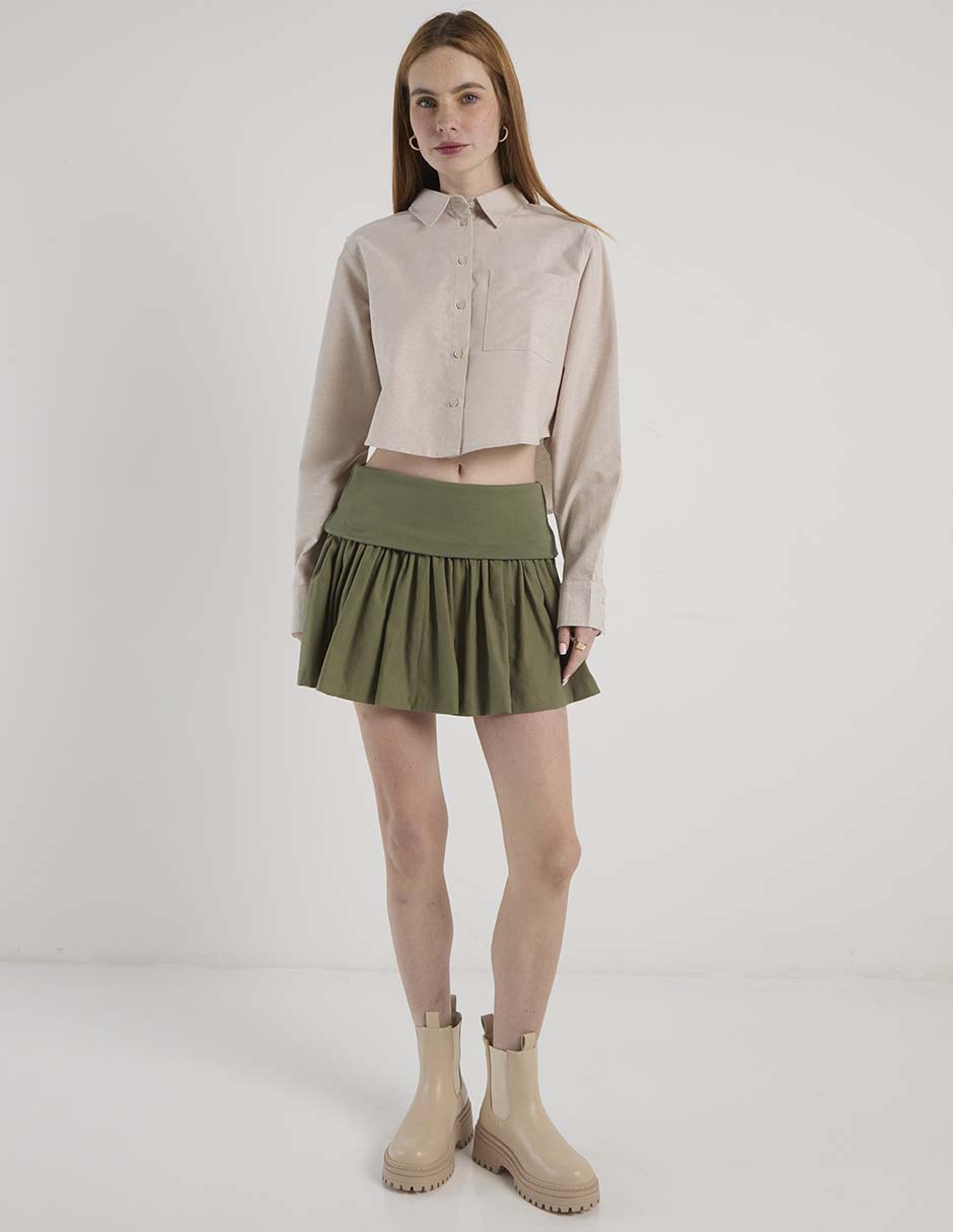 Blusa Non Stop manga larga para mujer
