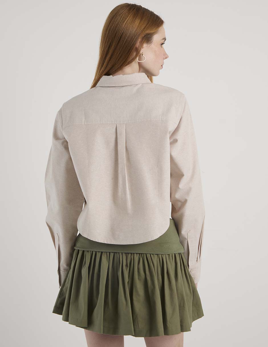 Blusa Non Stop manga larga para mujer