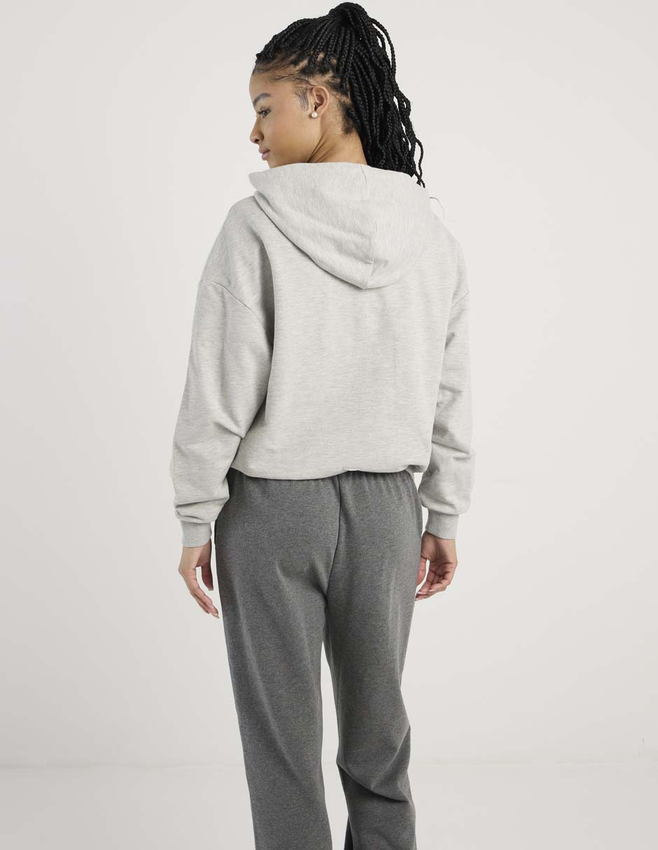 Sudadera con capucha y bolsa para mujer 2