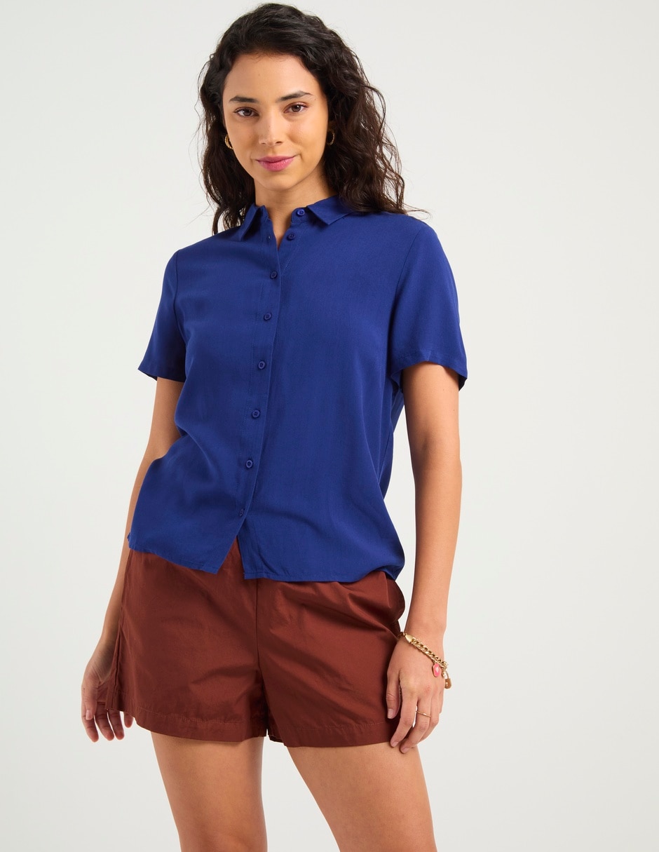 Blusa manga corta para mujer Blusa manga corta para mujer