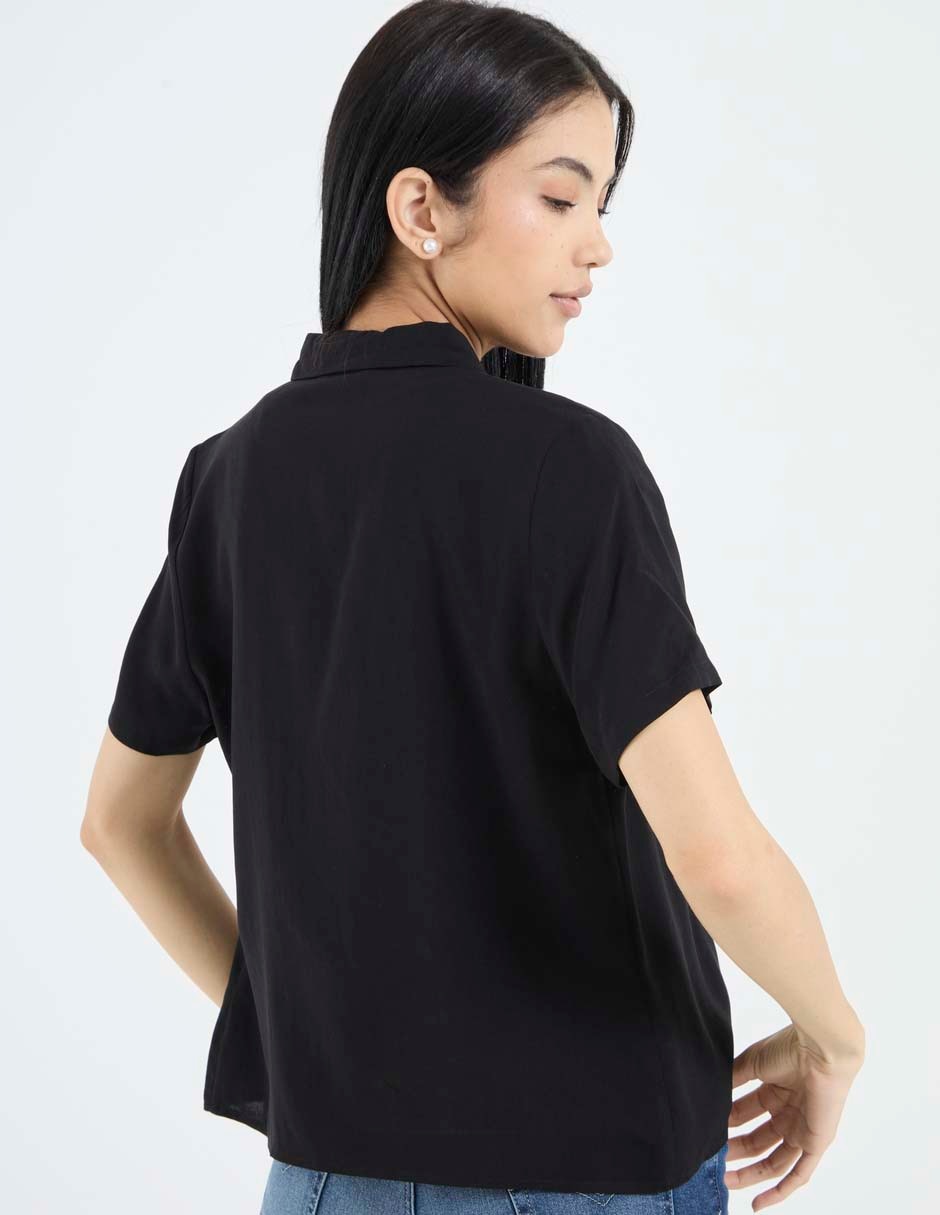 Blusa manga corta para mujer 2
