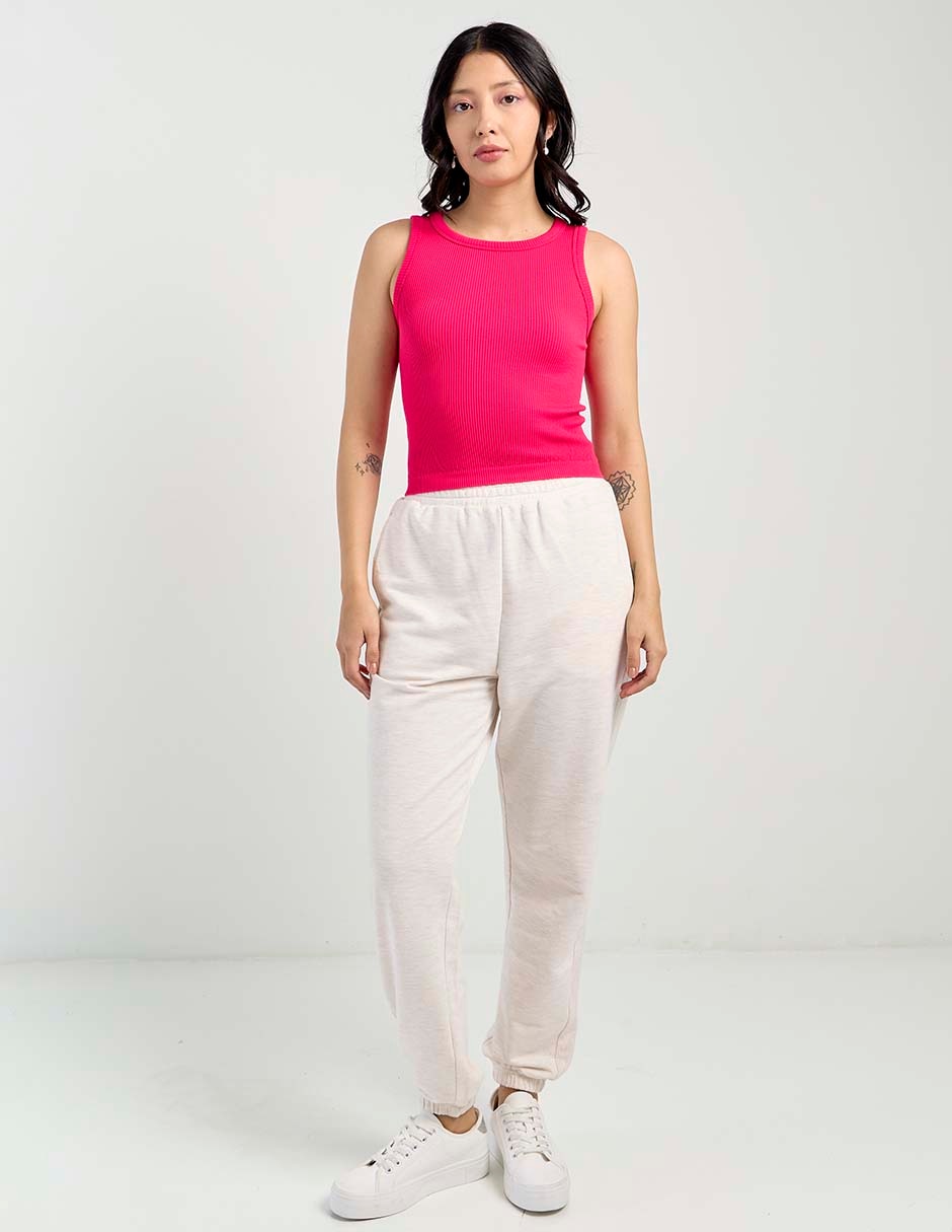 Top cuello redondo tirante ancho 2