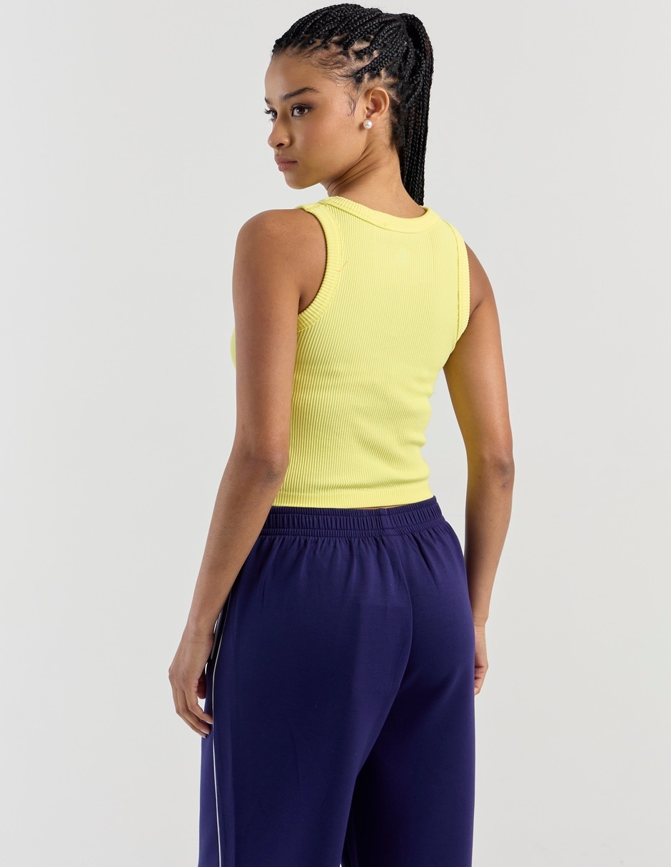 Top Non Stop cuello redondo tirante ancho