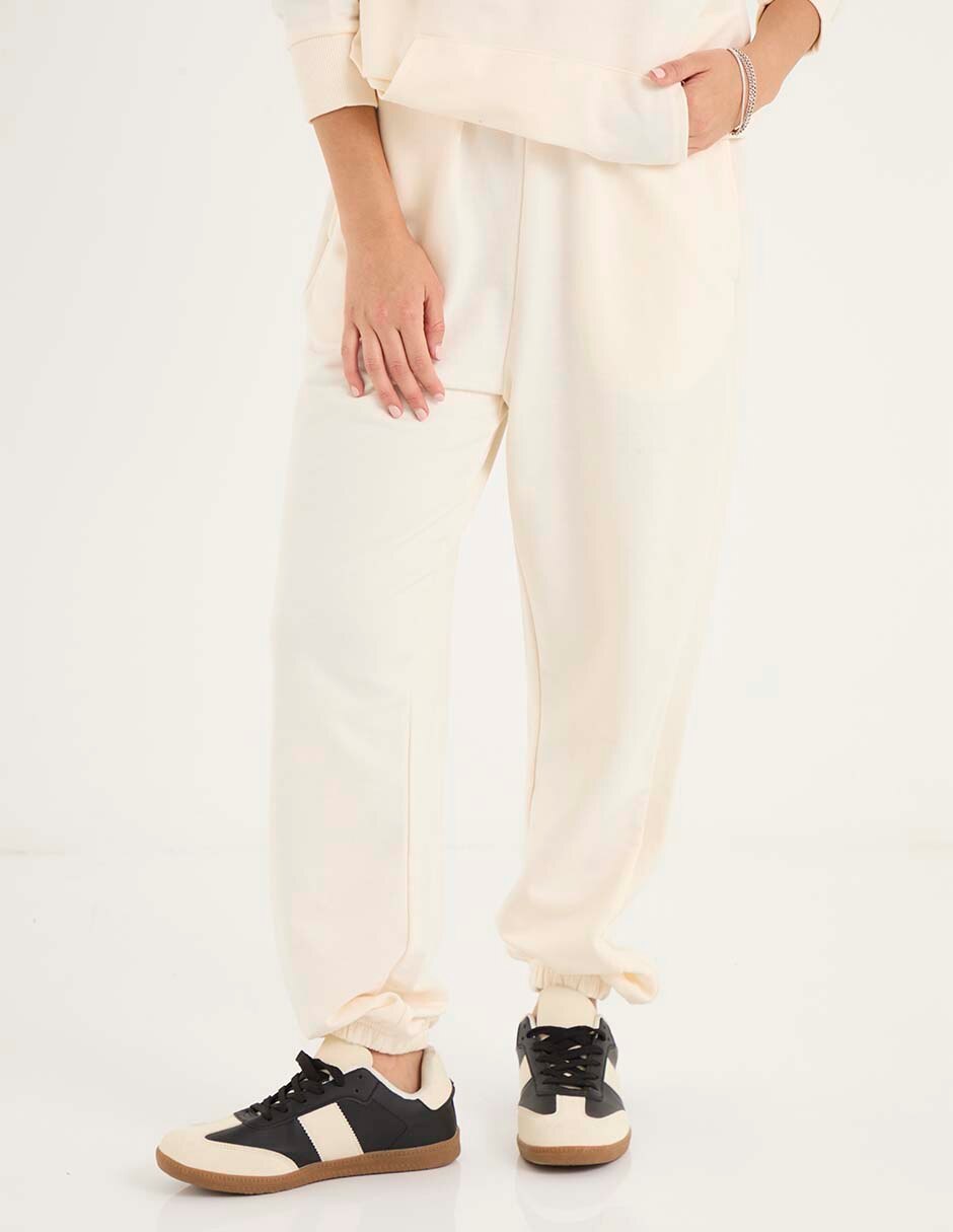 Pants regular con elástico para mujer Pants regular con elástico para mujer