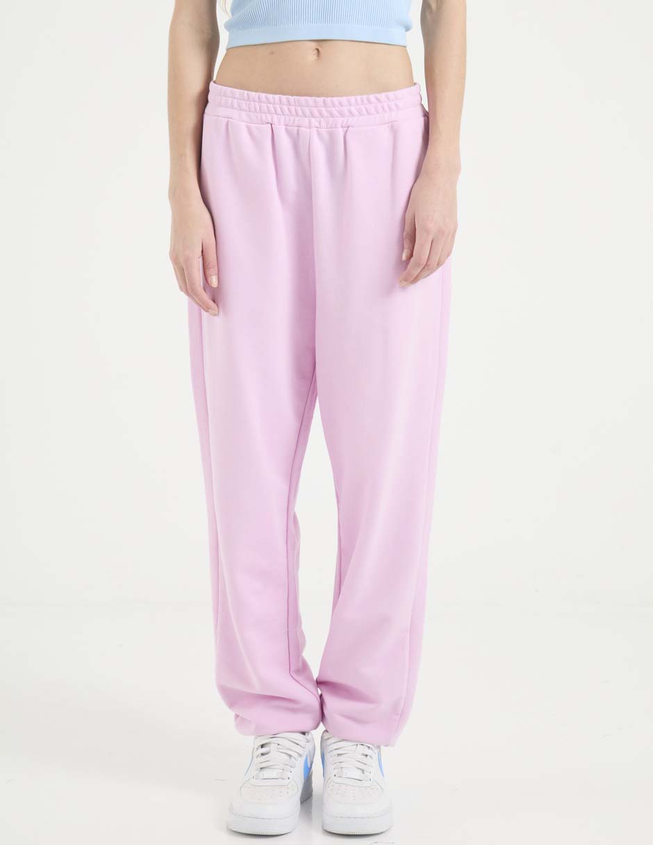Pants regular con elástico para mujer Pants regular con elástico para mujer