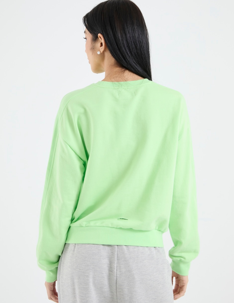 Sudadera acanalada para mujer 2