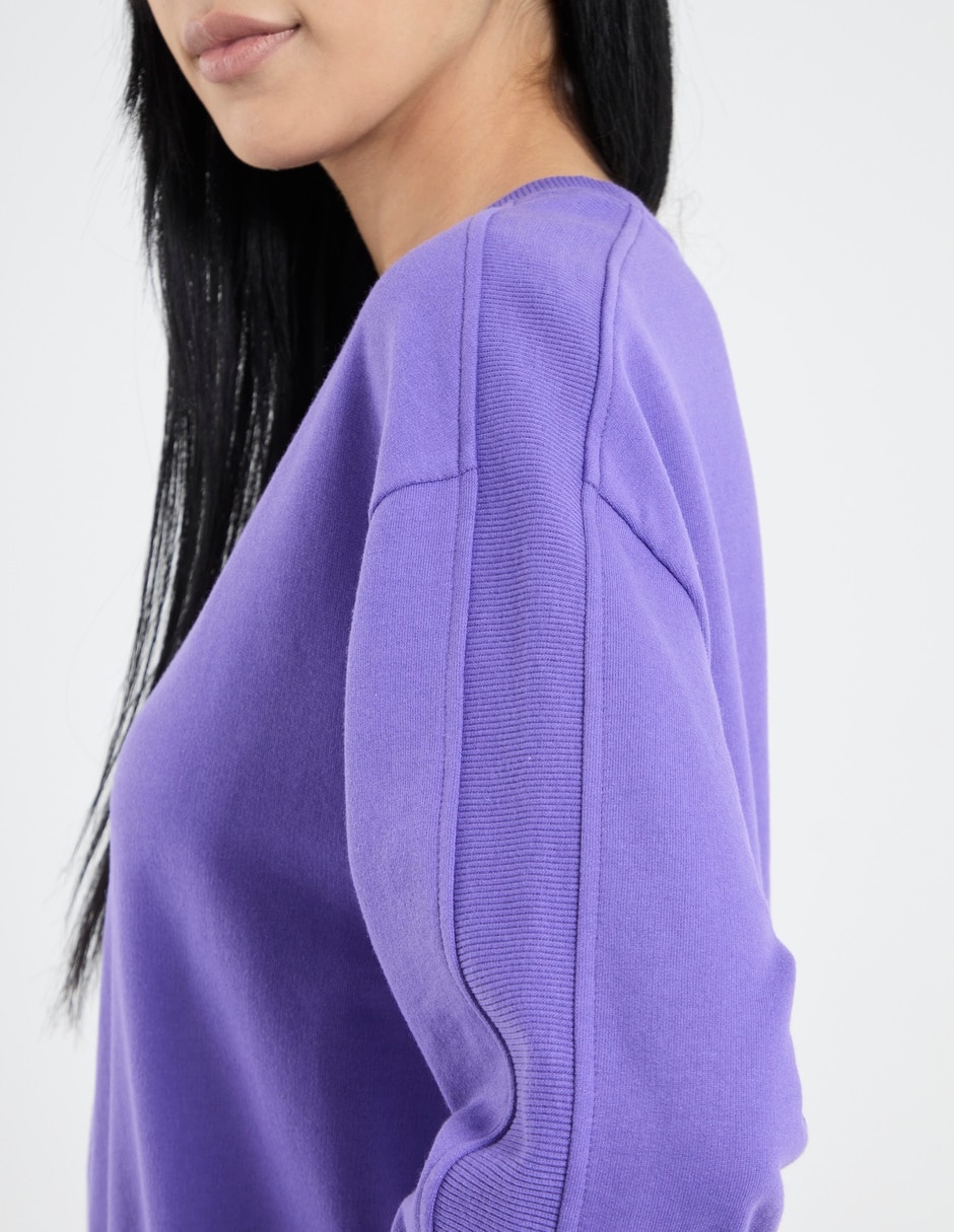SUDADERA NSM26176-C01 NO, G, LILA NEÓN