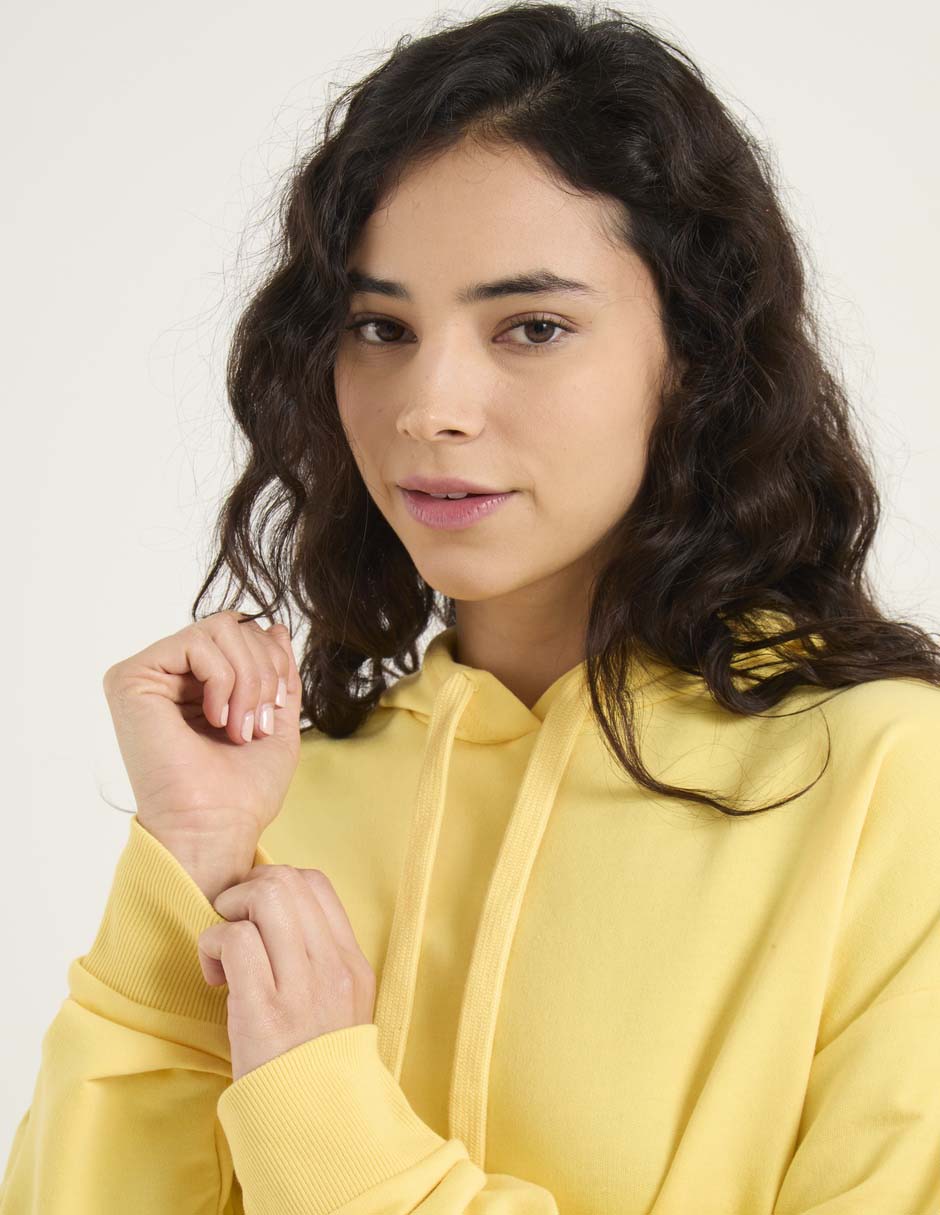 SUDADERA NSM26181-C01 NON, M, AMARILLO