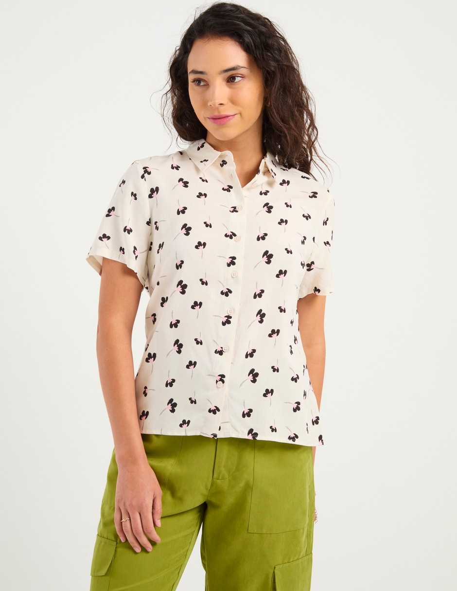 Blusa manga corta para mujer Blusa manga corta para mujer