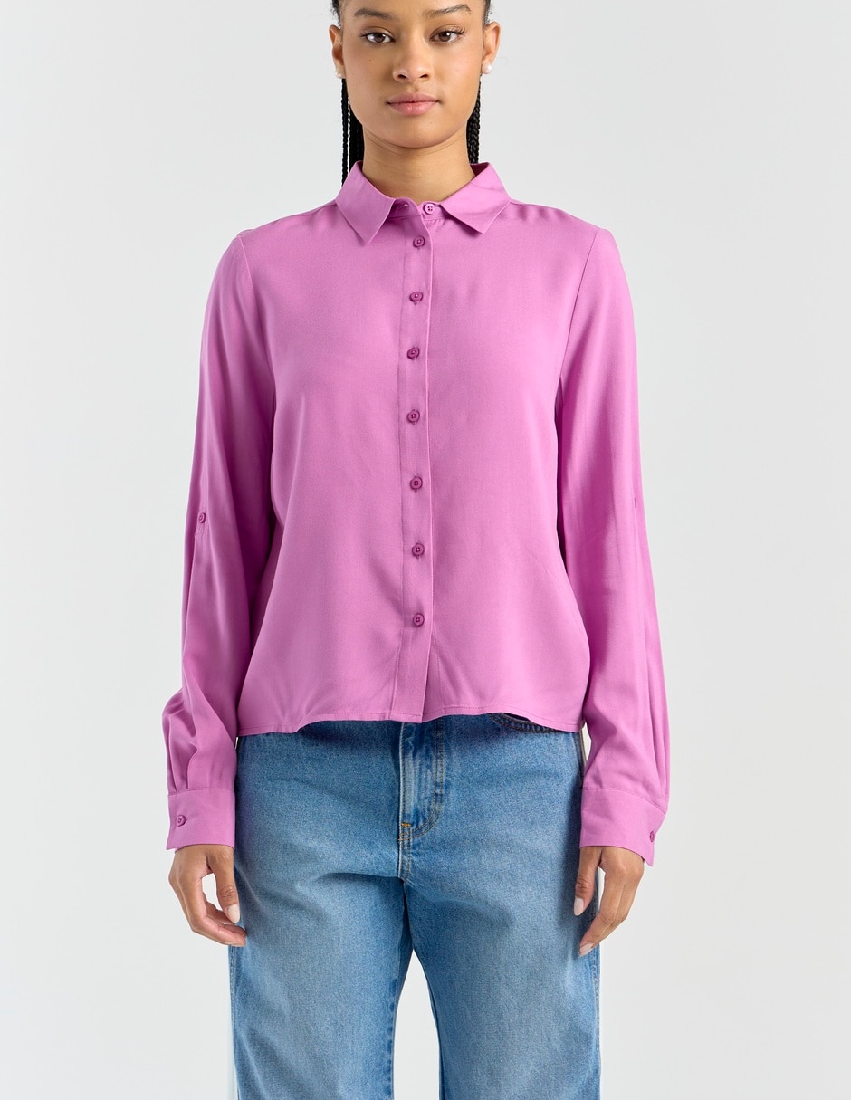 Blusa Camisera Non Stop Manga Larga para mujer