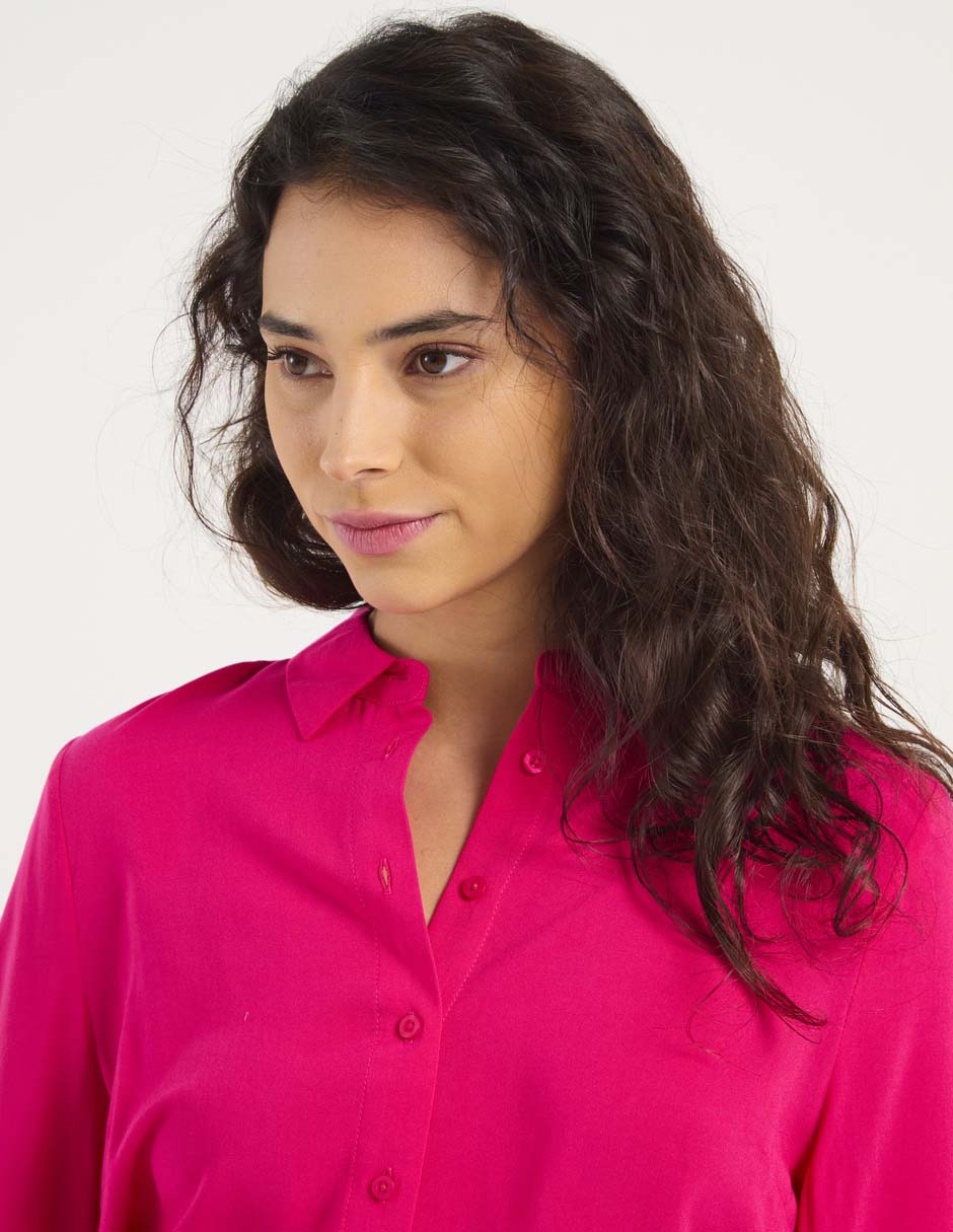 Blusa Camisera Manga Larga para mujer 4