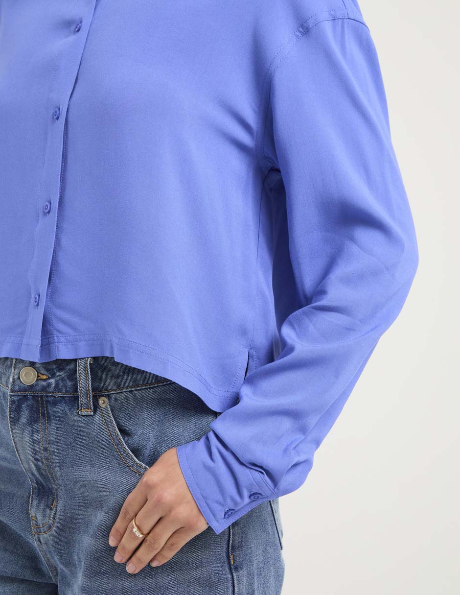 Blusa manga larga para mujer 5