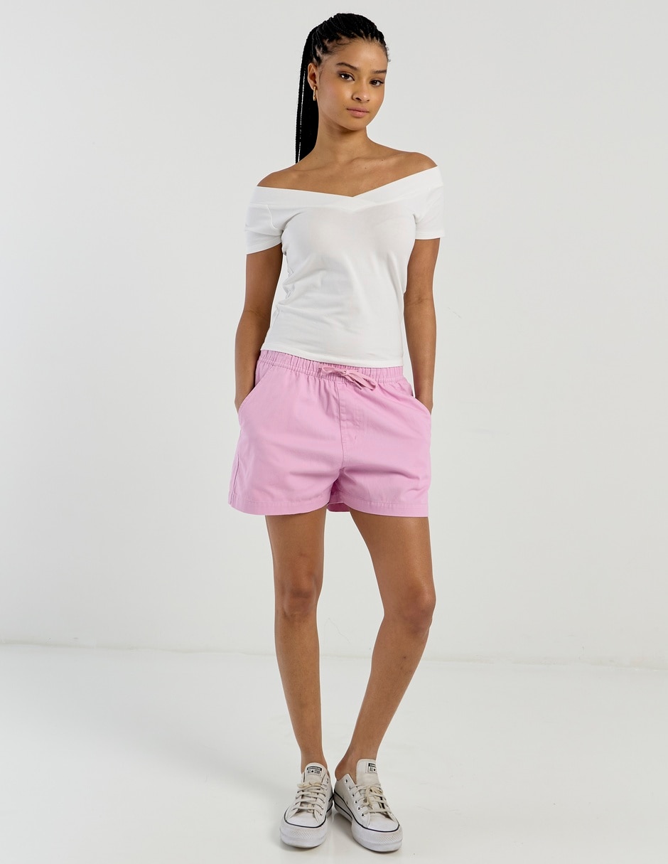 SHORT NSM26395-C01 N, CH, ROSA LAVANDA