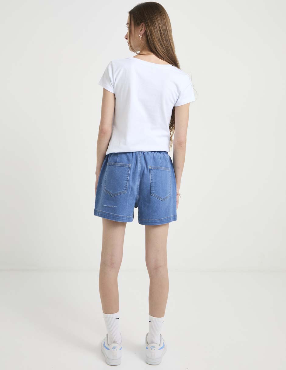 Short de mezclilla para mujer 2