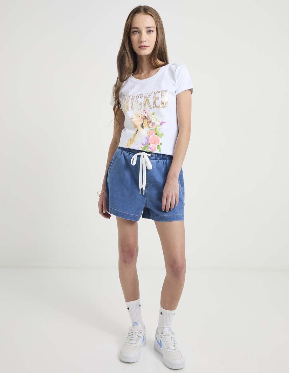 Short de mezclilla para mujer 3