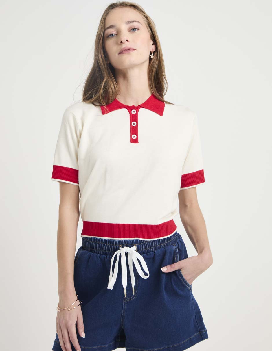 Short de mezclilla para mujer