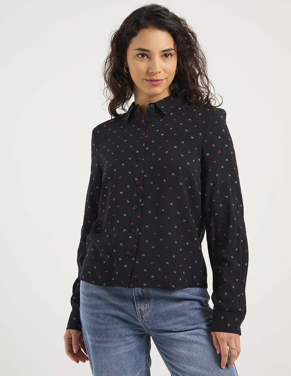 Blusa manga larga para mujer 2