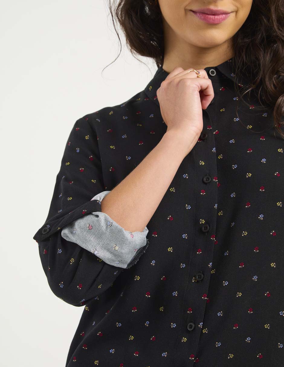 Blusa manga larga para mujer 5