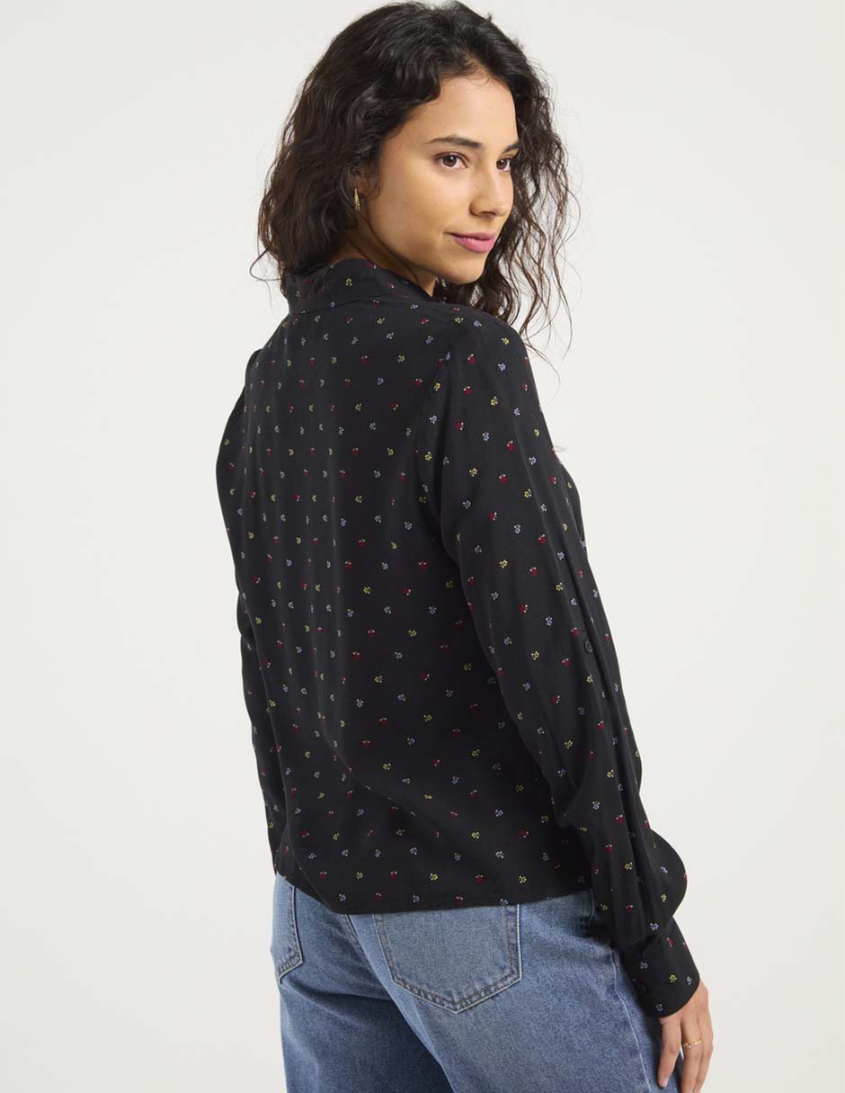 Blusa manga larga para mujer 6