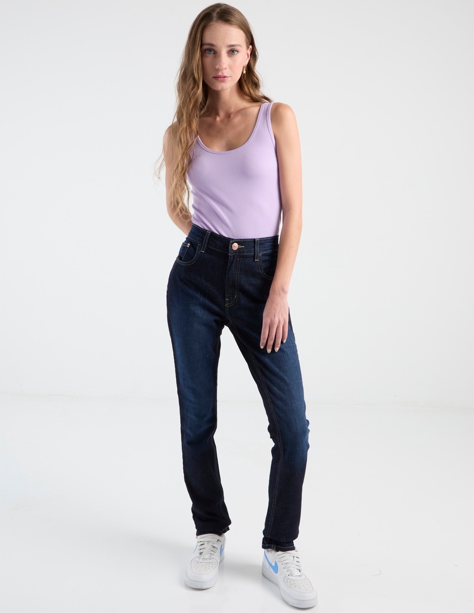 Body con escote medio para mujer 3