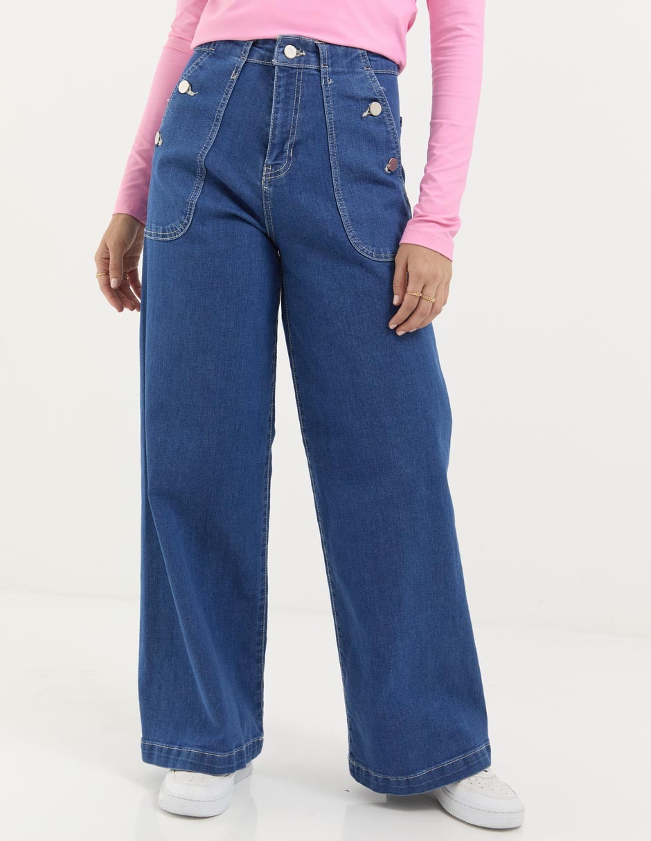 Jeans relaxed amplio para mujer Jeans relaxed amplio para mujer