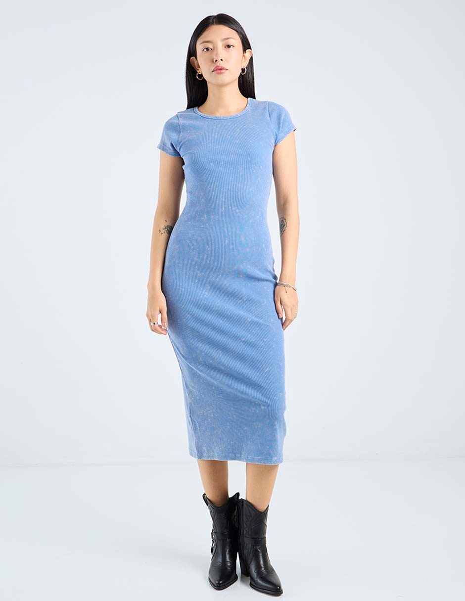 Vestido midi casual para mujer Vestido midi casual para mujer
