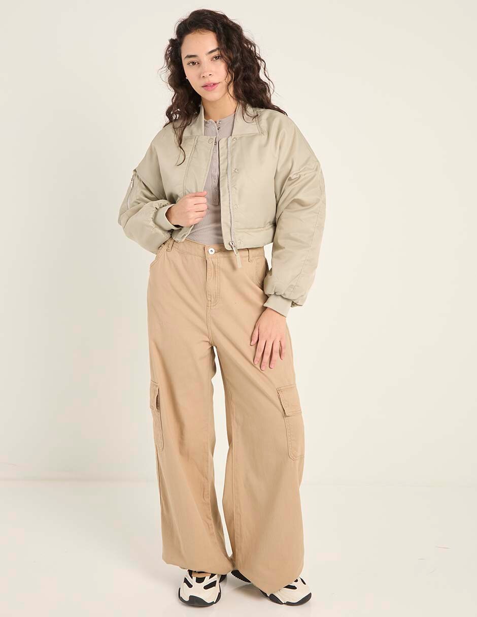 PANTALON NON STOP, 9, KHAKI NSM25388-08