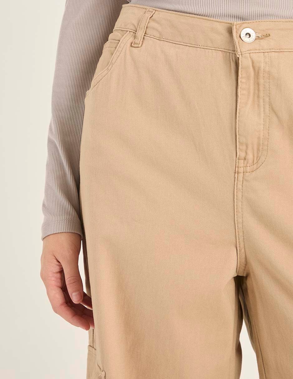 PANTALON NON STOP, 9, KHAKI NSM25388-08