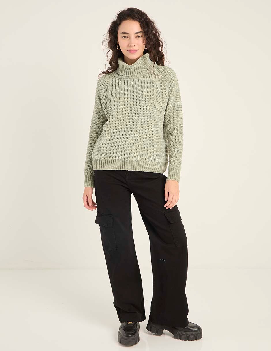 Pantalón cargo amplio para mujer 2
