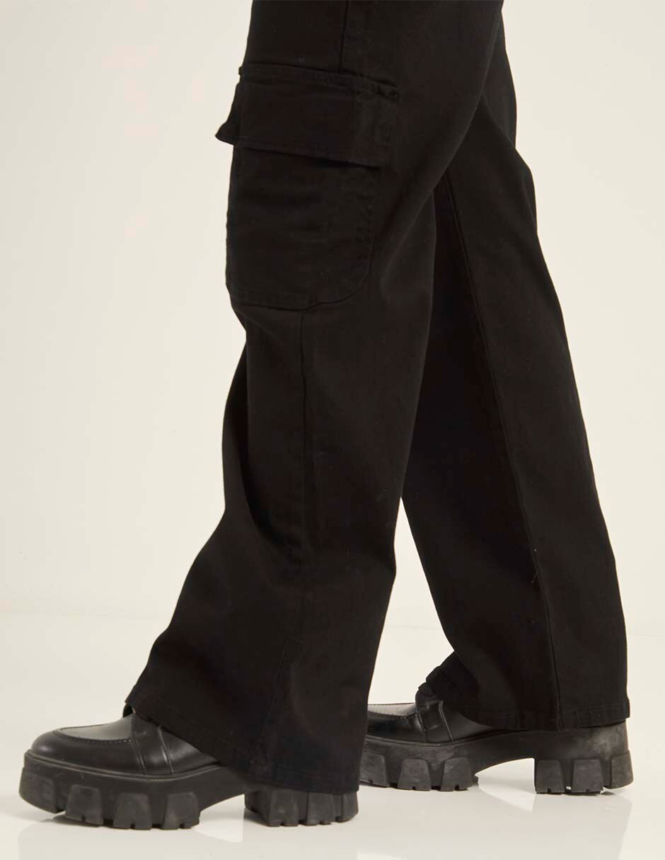 Pantalón cargo amplio para mujer 5