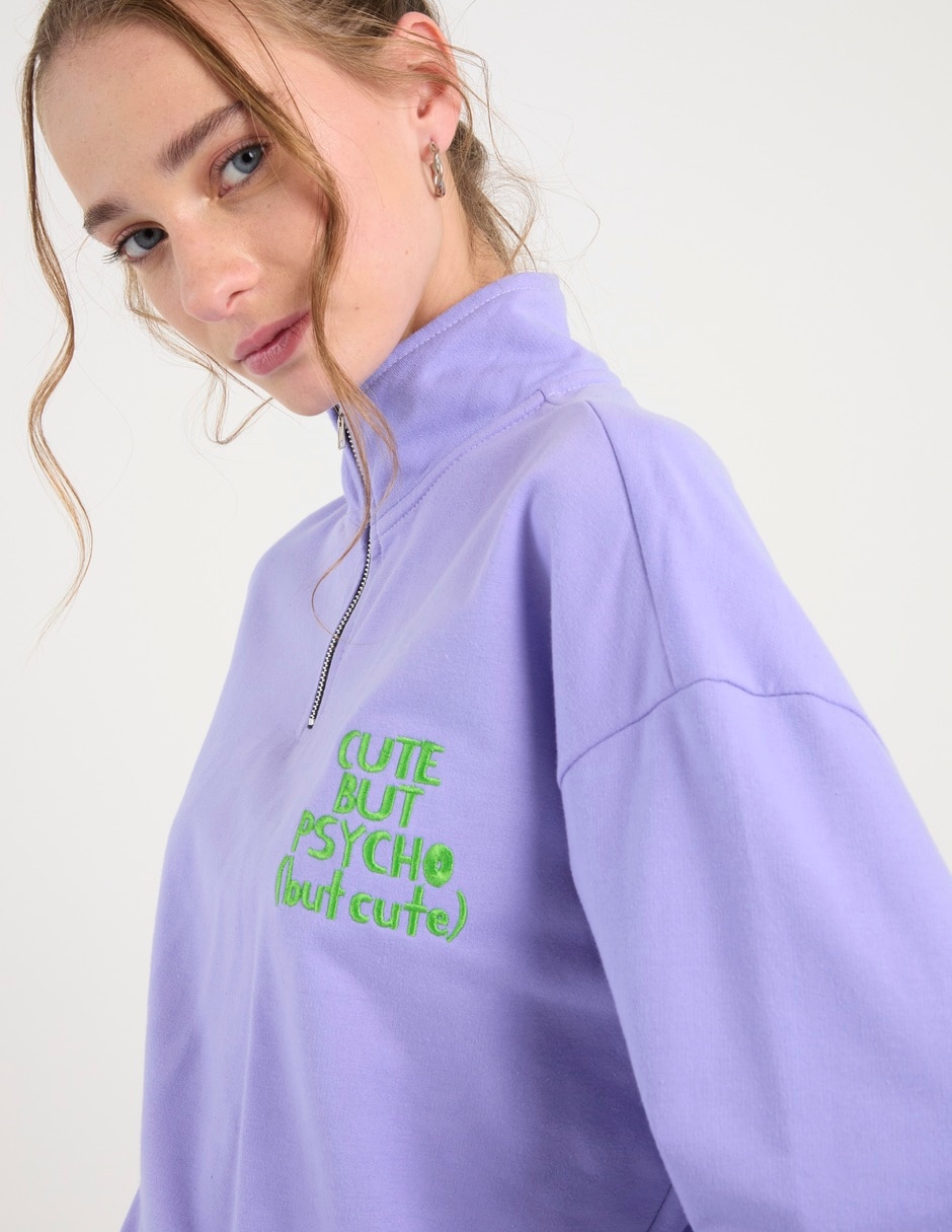 SUDADERA NSM25394-09 NON STOP, M, LILA