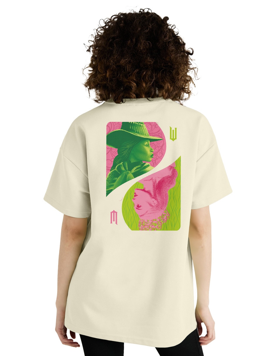 Playera manga corta cuello redondo para mujer 2