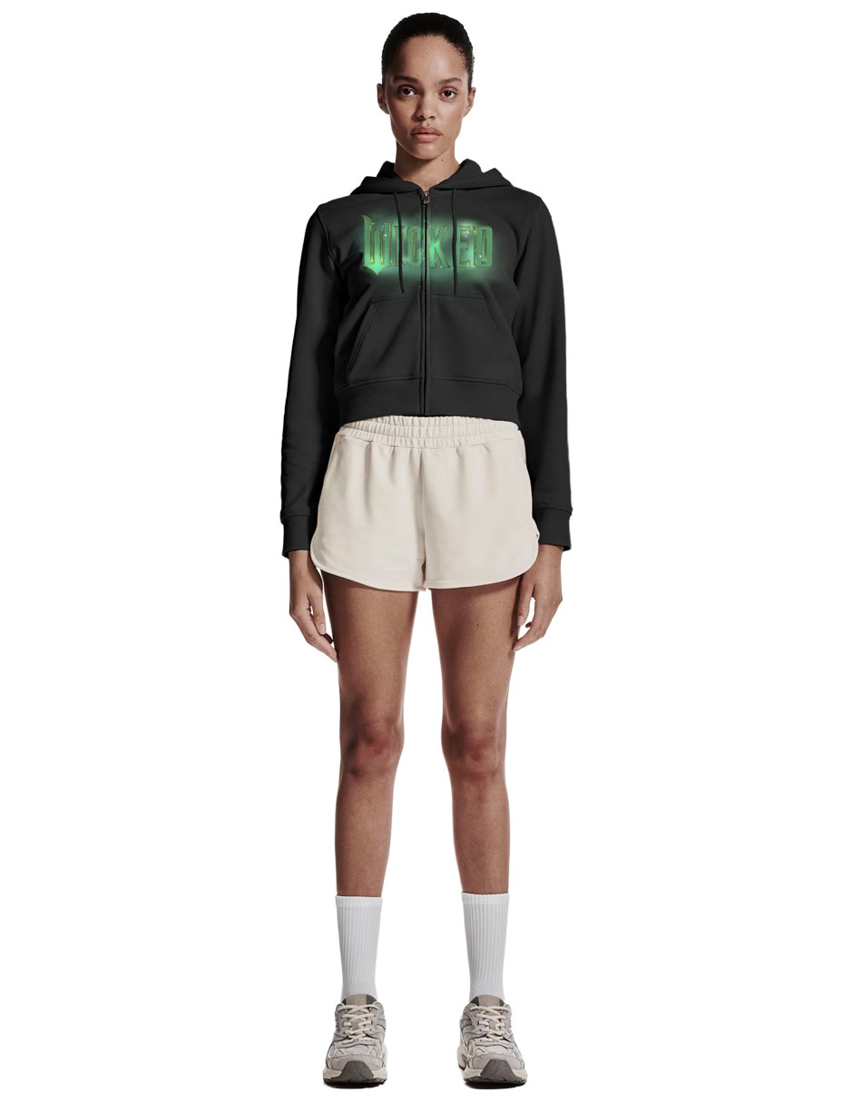 Sudadera con capucha y bolsa Wicked para mujer 3