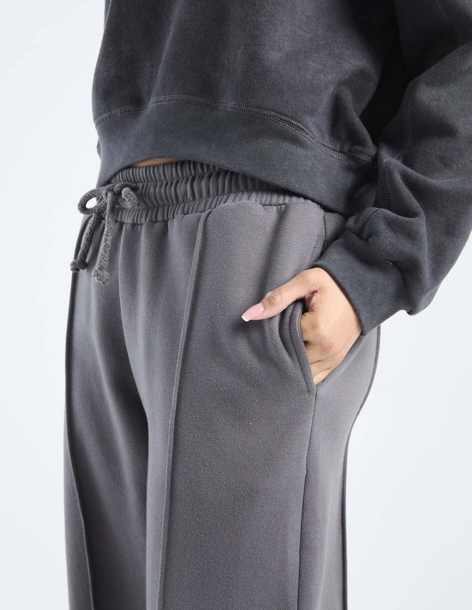 Pants amplio con jareta para mujer 4