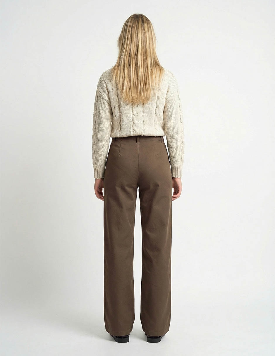 Pantalón relaxed amplio para mujer 2