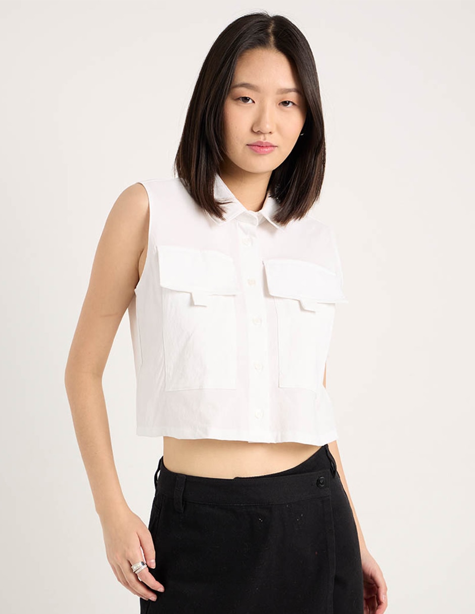 Blusa sin manga para mujer Blusa sin manga para mujer
