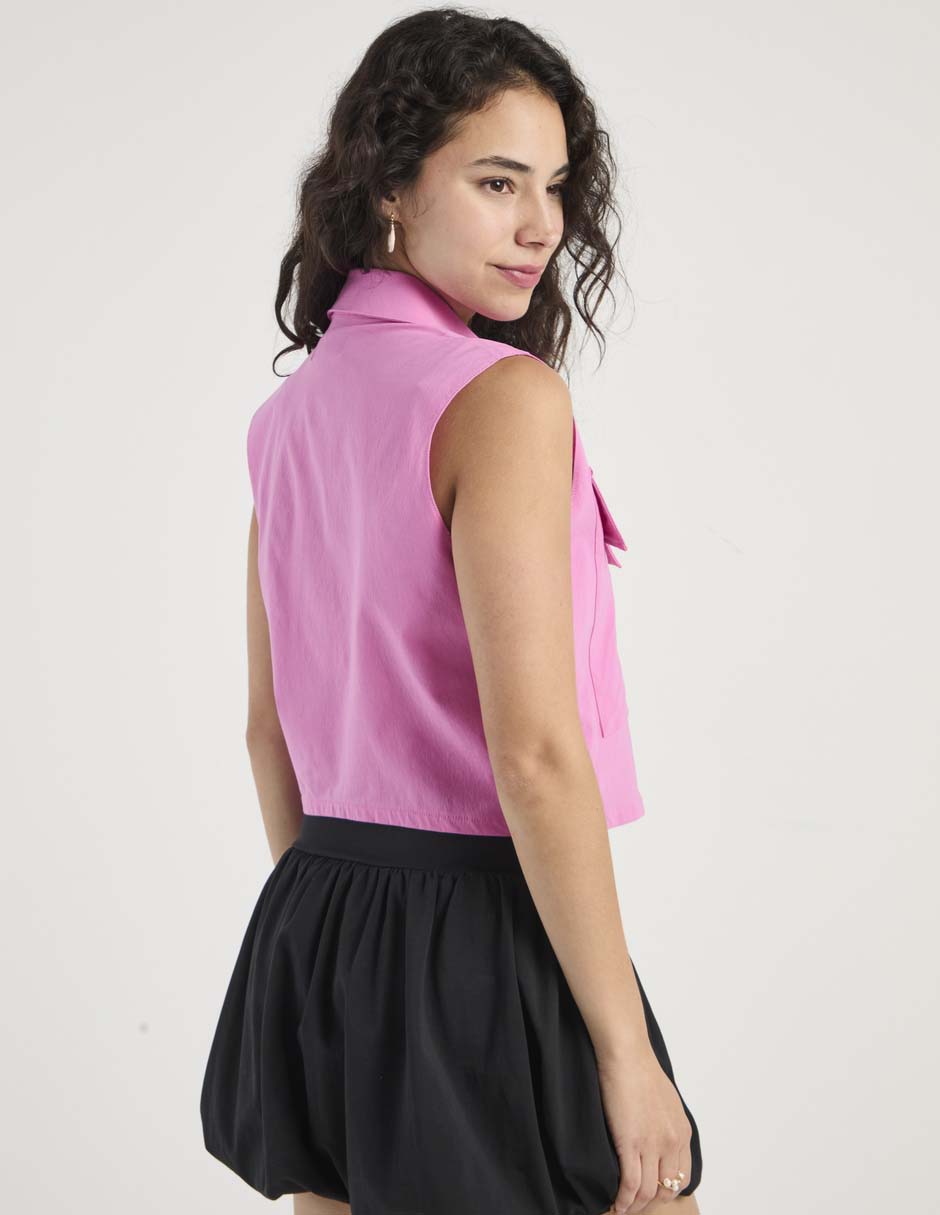 Blusa camisera Non Stop para mujer