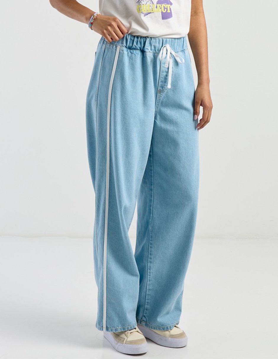 Jeans relaxed straight cintura para mujer Jeans relaxed straight cintura para mujer