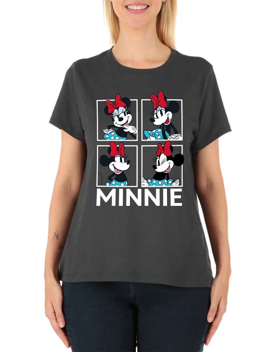 Playera manga corta Disney cuello redondo para mujer 4