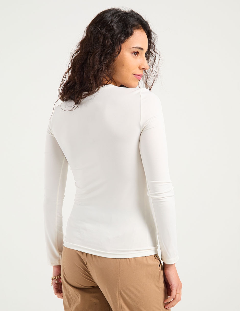 PLAYERA NSM25450-12 NON STO, G, BLANCO