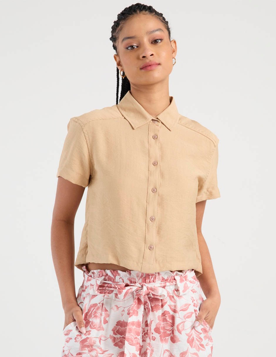 Blusa manga corta para mujer Blusa manga corta para mujer