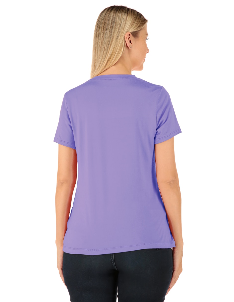 Playera manga corta Disney cuello redondo para mujer 2