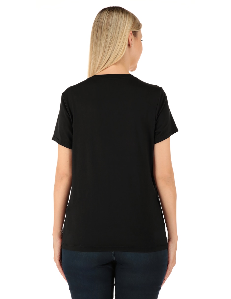 Playera manga corta Disney cuello redondo para mujer 2