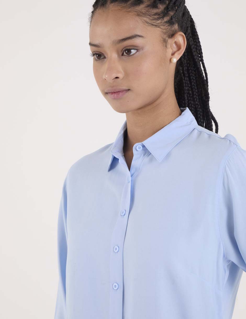 BLUSA NSM26575-P07 NON, G, DENIM CLARO