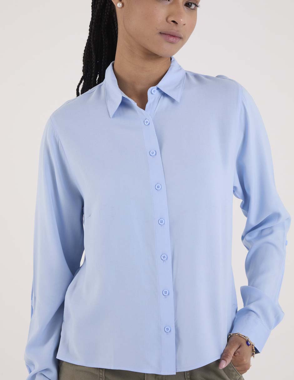 BLUSA NSM26575-P07 NON, G, DENIM CLARO