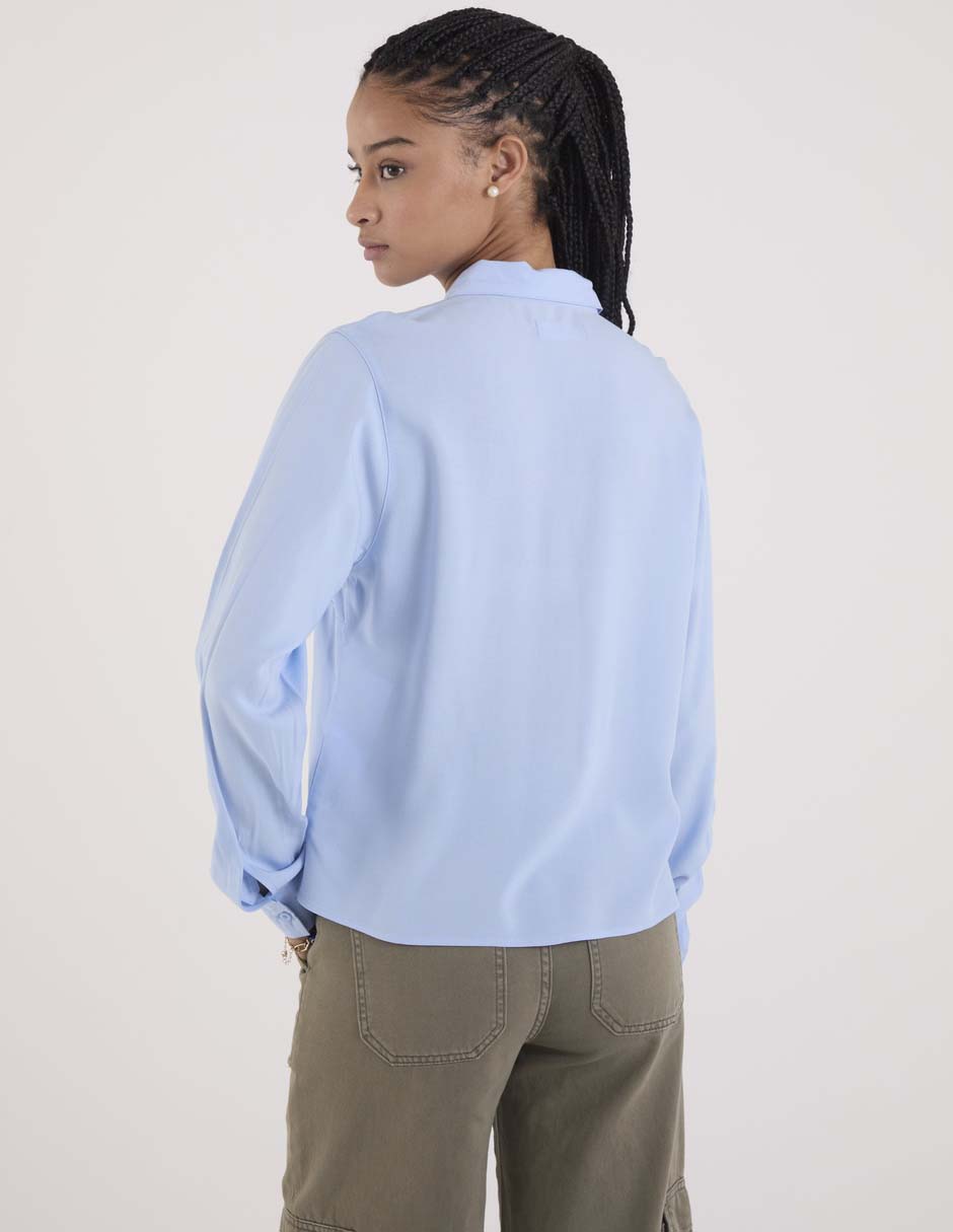 BLUSA NSM26575-P07 NON, G, DENIM CLARO