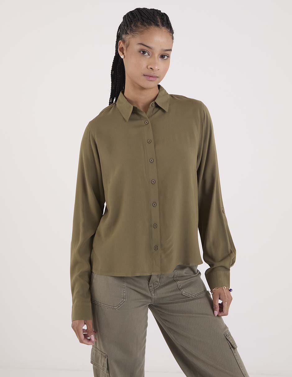 Blusa manga larga para mujer 2
