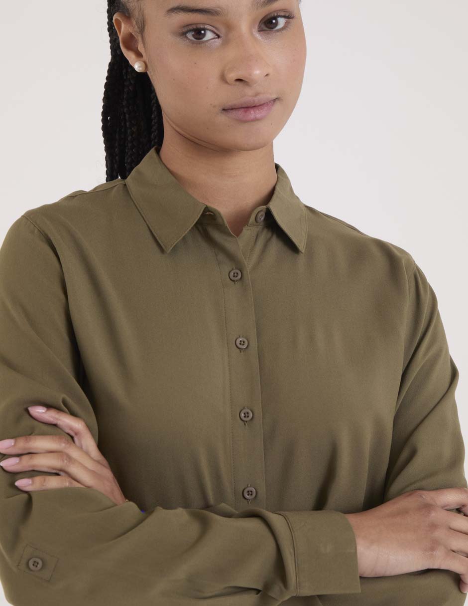 Blusa manga larga para mujer 5