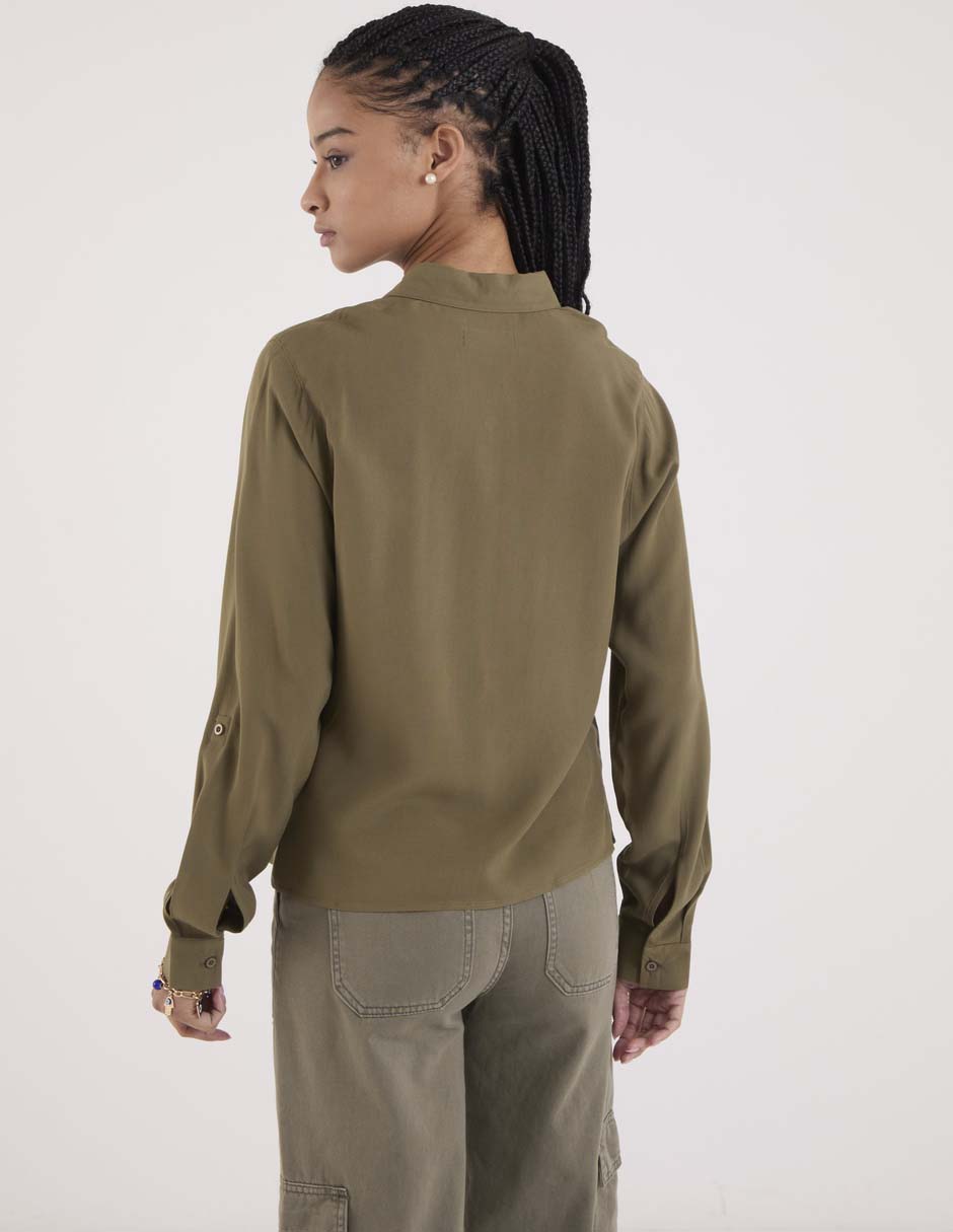 Blusa manga larga para mujer 6